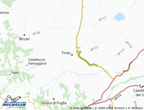 MICHELIN Troia map - ViaMichelin