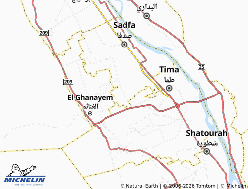 Kaart MICHELIN al-Birba - ViaMichelin