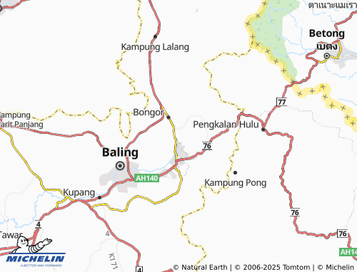 MICHELIN-Landkarte Kampung Jenalik - ViaMichelin