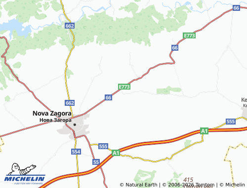 Carte MICHELIN Sadievo - ViaMichelin