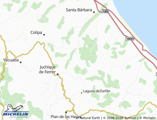 Mapa MICHELIN Chaparral - ViaMichelin