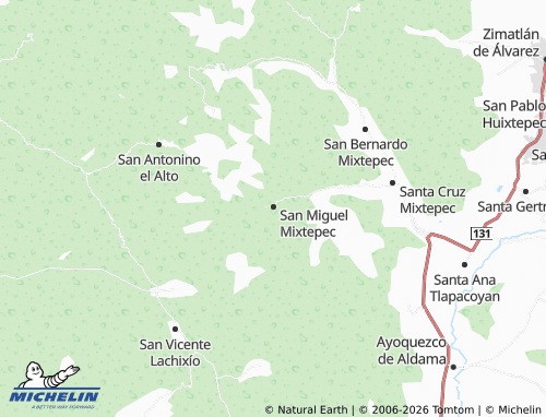 Mappa MICHELIN Centro - ViaMichelin