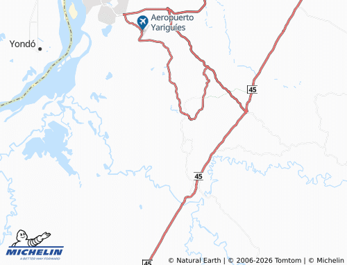 MICHELIN El Cretaceo map - ViaMichelin