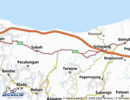 Carte MICHELIN Sembung - ViaMichelin