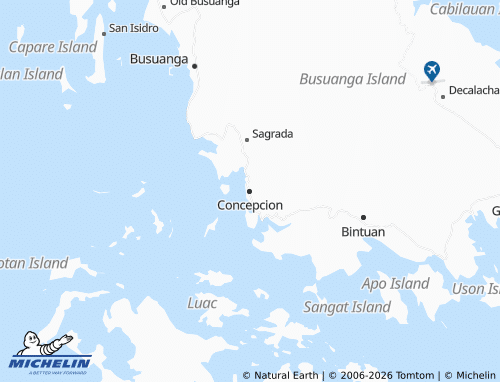 Mapa MICHELIN Concepcion - ViaMichelin