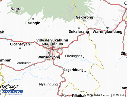 Carte MICHELIN Pasirhalang - ViaMichelin