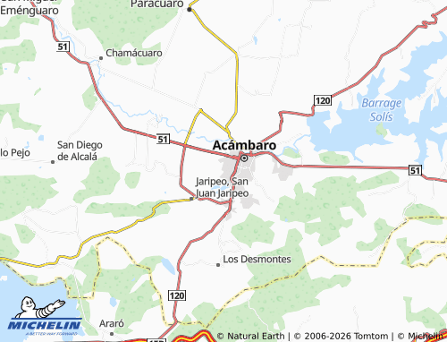 Mappa MICHELIN Popular Las Malayas - ViaMichelin