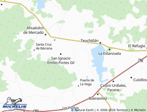 MICHELIN-Landkarte El Carmen - ViaMichelin