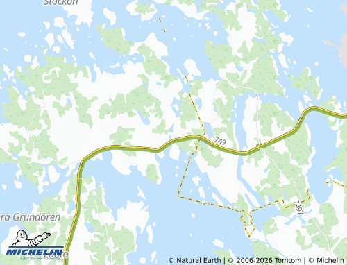 Carte MICHELIN Kaptens - ViaMichelin