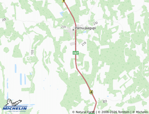 Mapa MICHELIN Tarva - ViaMichelin