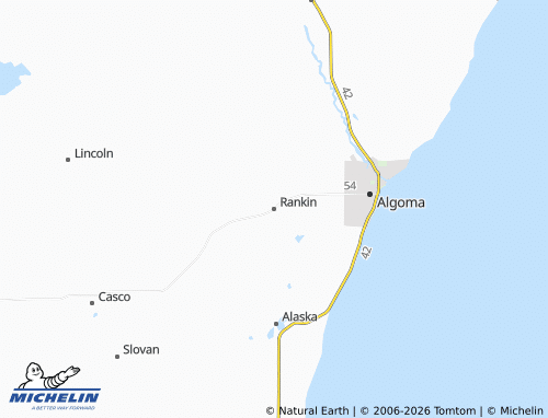 Carte MICHELIN Rankin - ViaMichelin