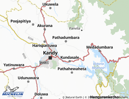 Mappa MICHELIN Amunugama North - ViaMichelin