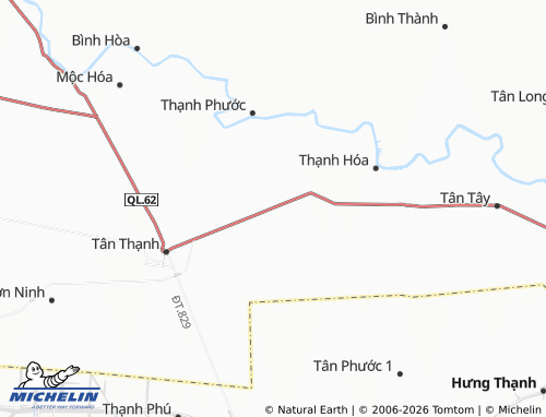 Mapa MICHELIN Thủy Tây - ViaMichelin