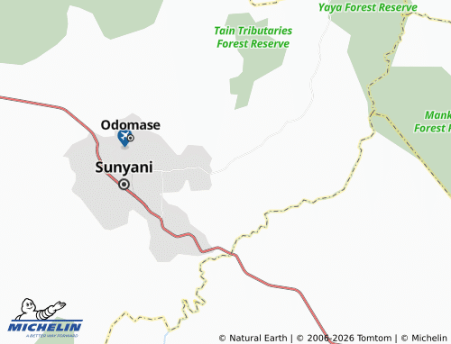 Mapa MICHELIN Bwoku - ViaMichelin