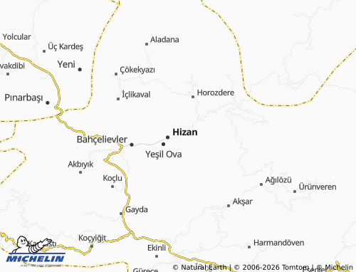 MICHELIN Esentepe map - ViaMichelin