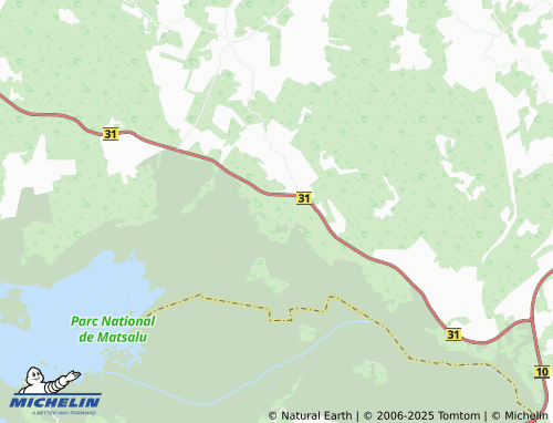 MICHELIN Kurevere map - ViaMichelin