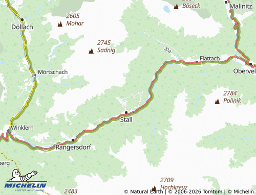 MICHELIN Sonnberg map - ViaMichelin