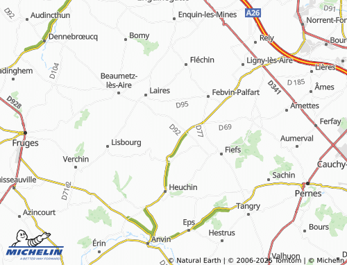 Carte MICHELIN Ramiéville - ViaMichelin