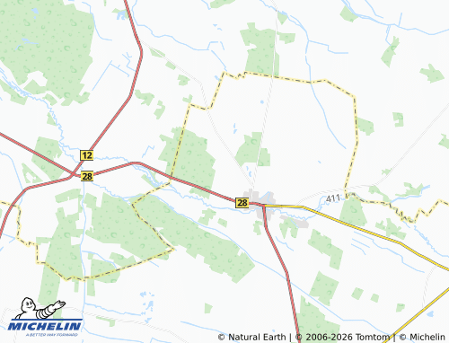 Mappa MICHELIN Nørre Skovsende - ViaMichelin
