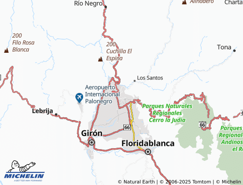 MICHELIN San Cristóbal map - ViaMichelin
