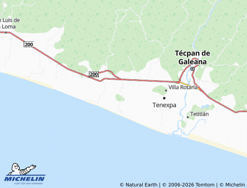 MICHELIN Las Zarzas map - ViaMichelin