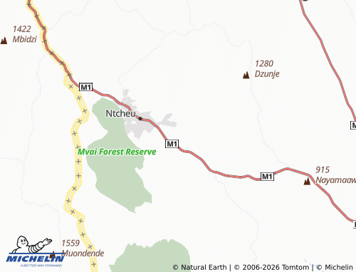 MICHELIN Dzonle map - ViaMichelin