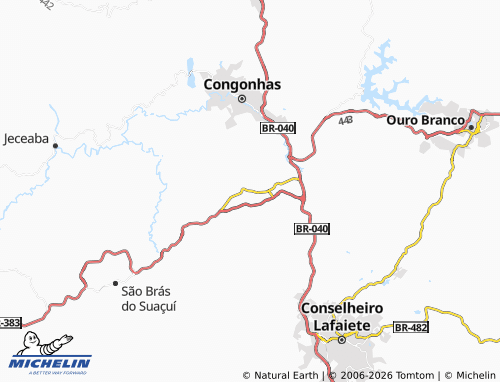 Mapa MICHELIN Alto Maranhão - ViaMichelin