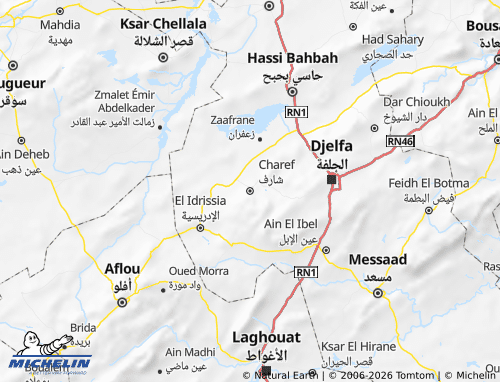 Mapa MICHELIN Sharif - ViaMichelin