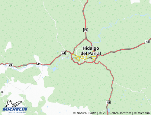 Mappa MICHELIN Santo Tomás - ViaMichelin