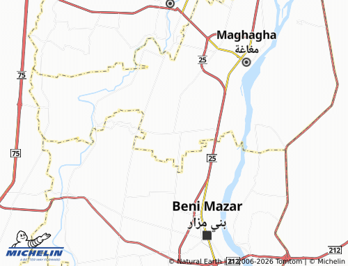 Mappa MICHELIN Aba al-Waqf - ViaMichelin