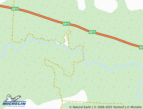 MICHELIN Chastova map - ViaMichelin