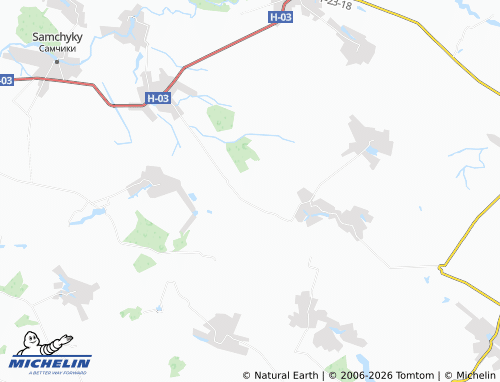 Carte MICHELIN Ridkodub - ViaMichelin