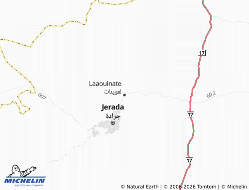 MICHELIN La'weenat map - ViaMichelin
