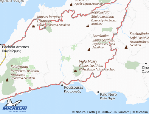 Mapa MICHELIN Aori - ViaMichelin