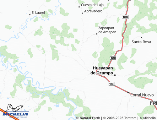 Mapa MICHELIN El Sauzal - ViaMichelin