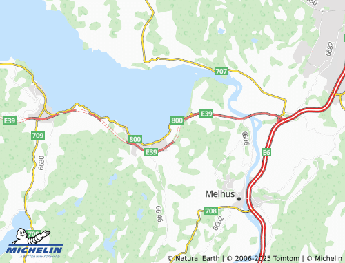 MICHELIN Brekka map - ViaMichelin