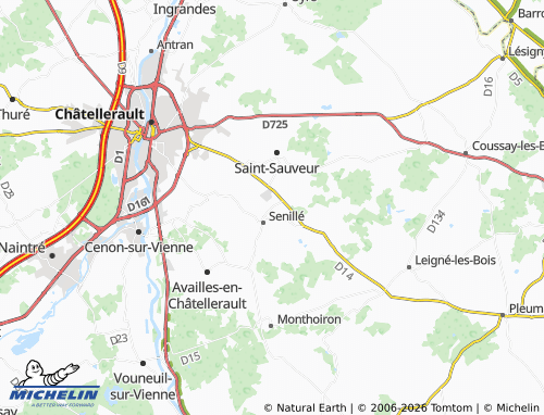 Mappa MICHELIN Salvert - ViaMichelin