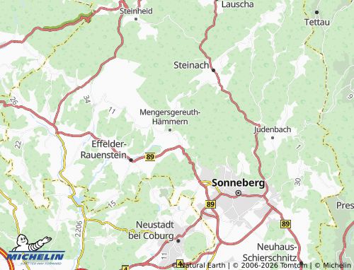 MICHELIN Schwarzwald map - ViaMichelin