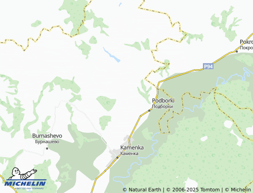 MICHELIN Nelyubovka map - ViaMichelin