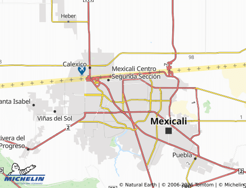 Mapa MICHELIN Esteban Cantú - ViaMichelin
