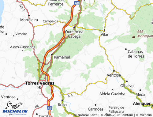 Mapa MICHELIN Maxial - ViaMichelin