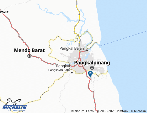 MICHELIN Gerunggang map - ViaMichelin