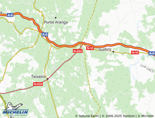 MICHELIN Estraviz map - ViaMichelin