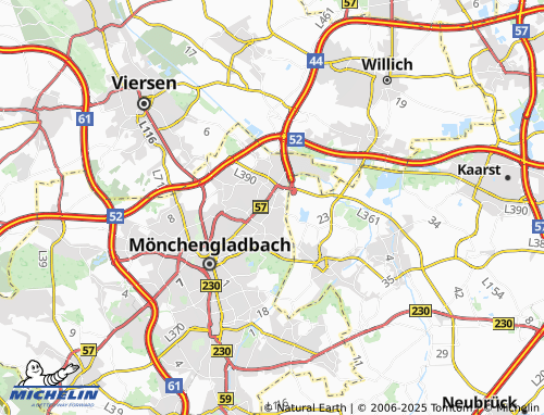 Mapa MICHELIN Uedding - ViaMichelin