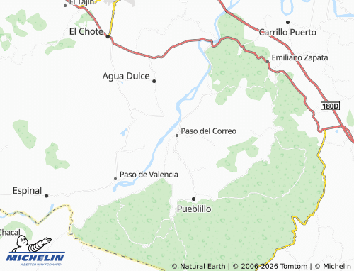 Mapa MICHELIN Paso del Correo - ViaMichelin