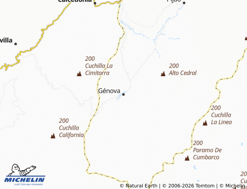 Carte MICHELIN Génova - ViaMichelin