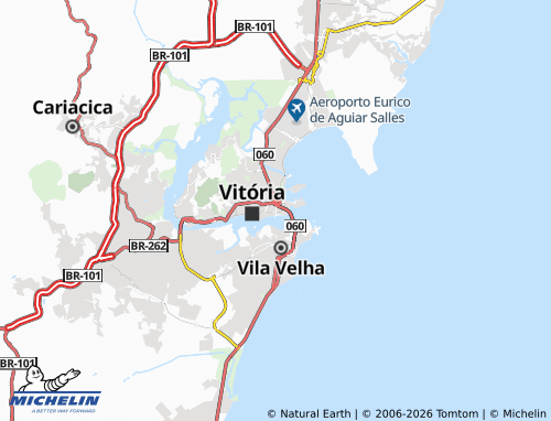 Carte MICHELIN Enseada do Suá - ViaMichelin