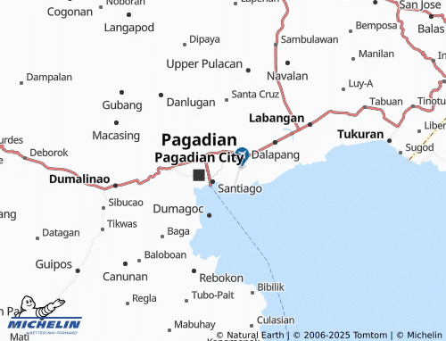 MICHELIN-Landkarte Tuburan - ViaMichelin