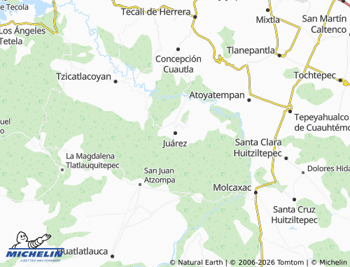 Mapa MICHELIN Juárez - ViaMichelin