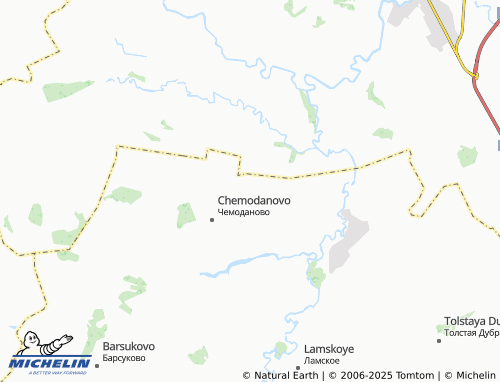 MICHELIN Glumovo map - ViaMichelin